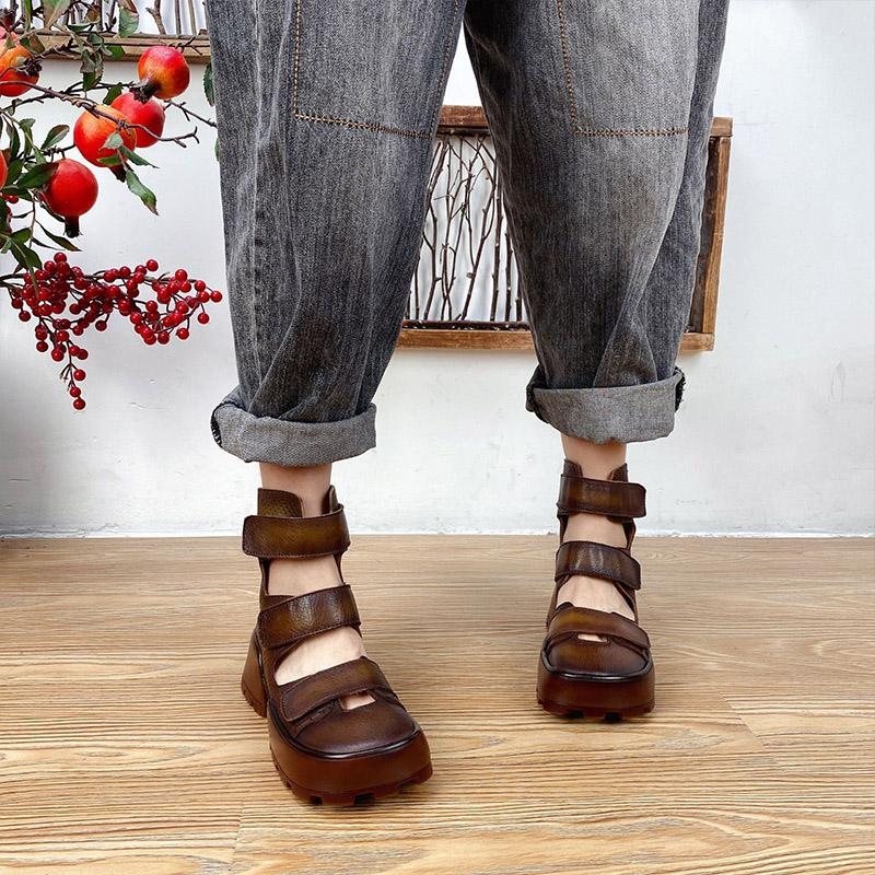 Dame Sommer Casual Skinnsandaler