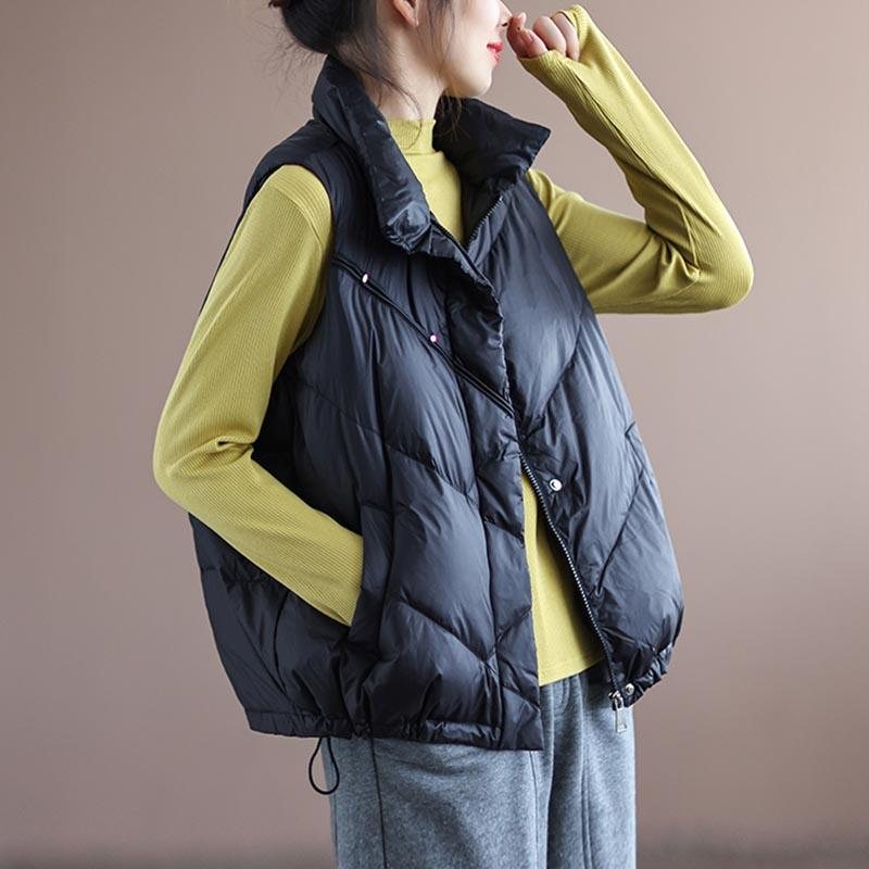 Retro Dame Høst Vinter Andedun Vest