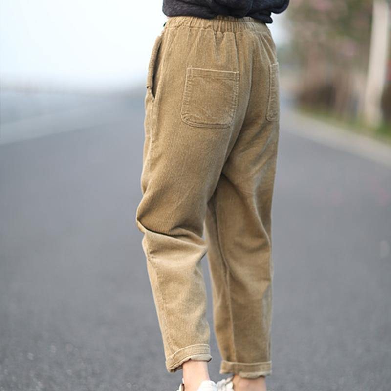 2022 Høst Harem Corduroy Bukser