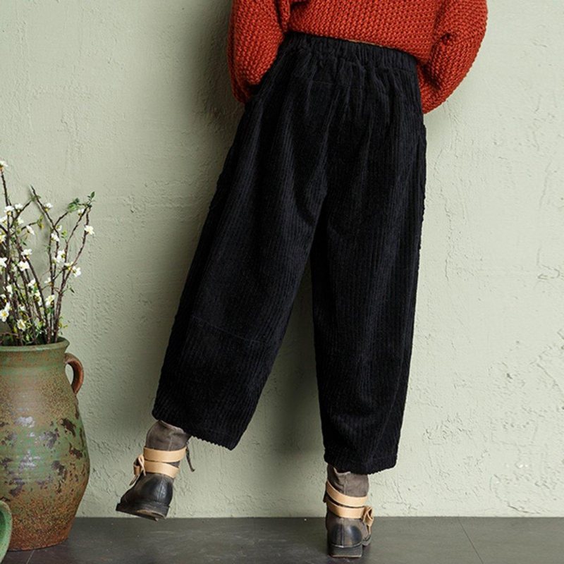 Bloomers Corduroy-bukser Med Store Lommer