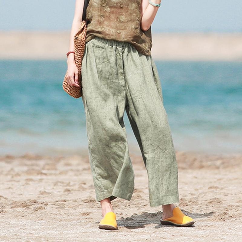 Dame linbukser Beach Loun Pant