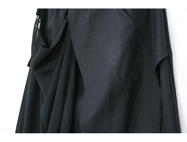Summer Stitching Chiffon Harem Uregelmessige Bukser