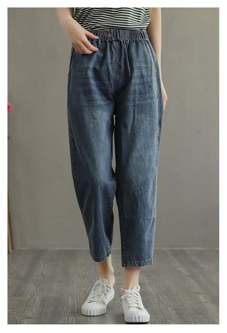 Sommer Tynne Løse Denim Jeans