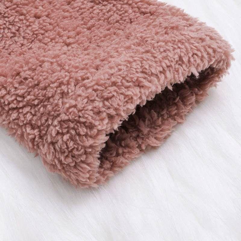 Fluffy Frakks Høst Vinter Dame Jakker Dame Casual