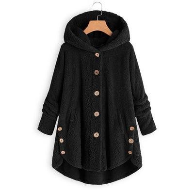 Fluffy Frakks Høst Vinter Dame Jakker Dame Casual