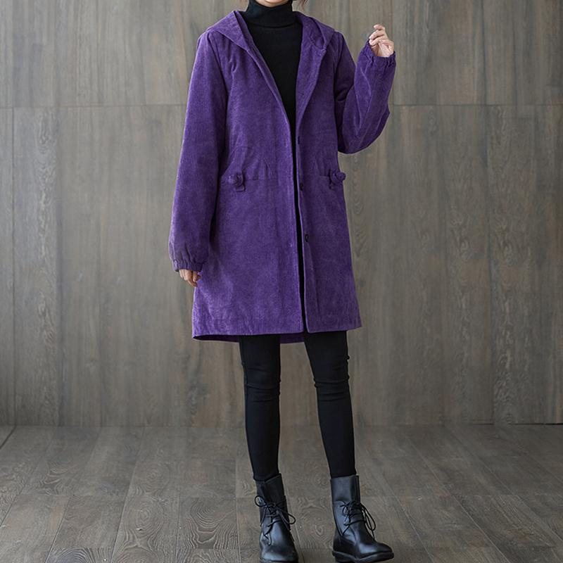 Vintage Corduroy Bomullsfrakk