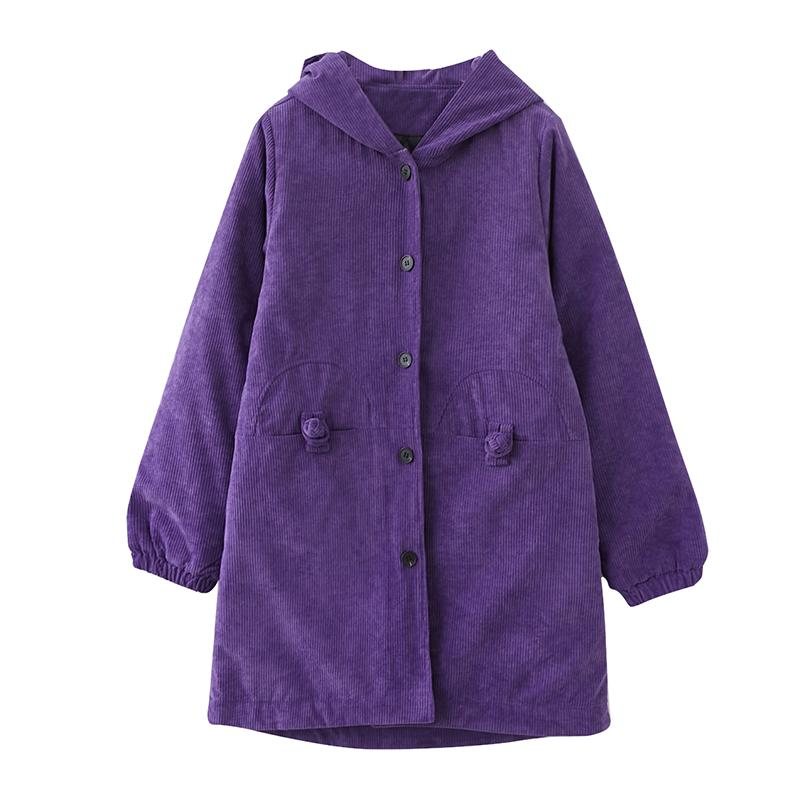Vintage Corduroy Bomullsfrakk