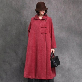 Vinter Vintage Notional Style Dame Lang Frakk