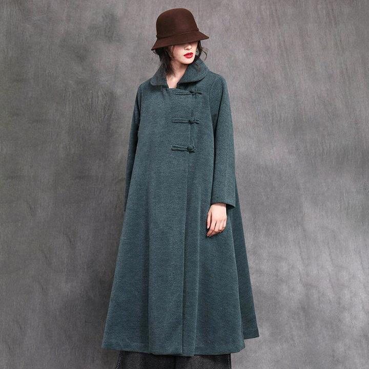 Vinter Vintage Notional Style Dame Lang Frakk