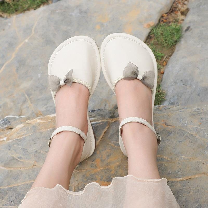 Sommer Leather Flat Casual Sko