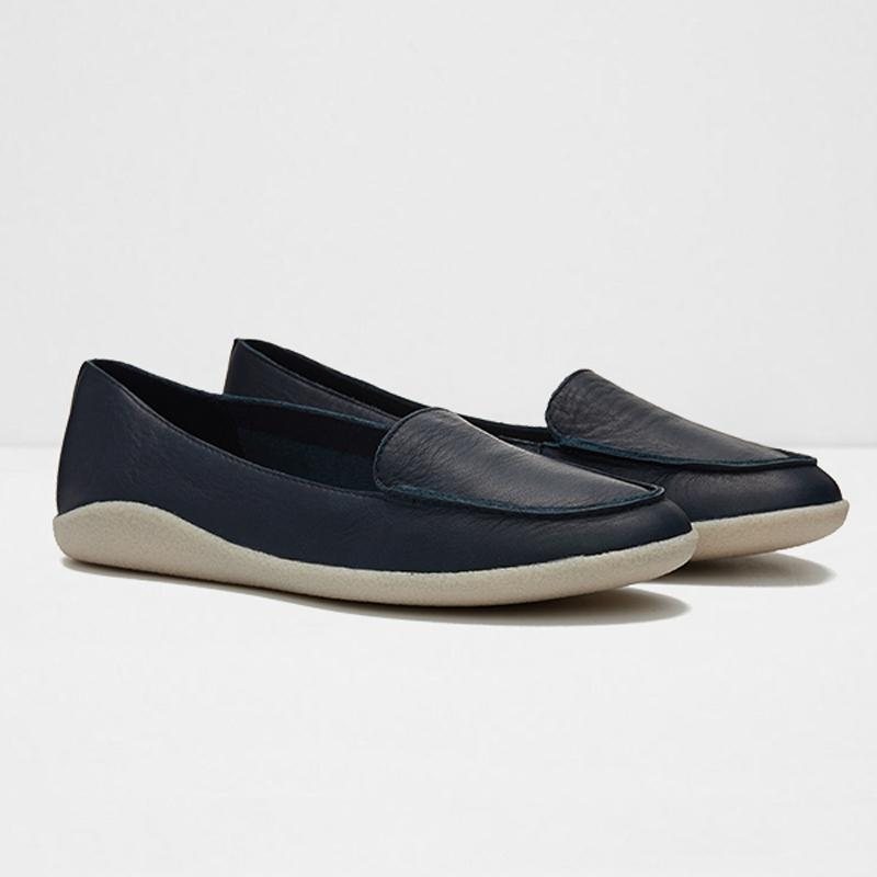 Uformell Komfortabel Flat Slip On Loafers Sko